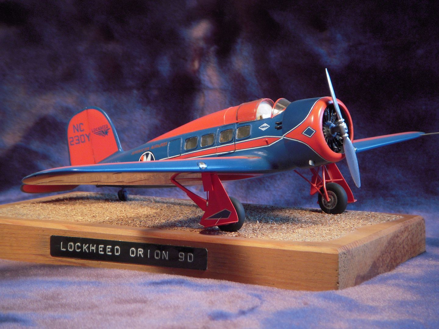 Lockheed Model 9 Orion 1/48 AMT conversion iModeler